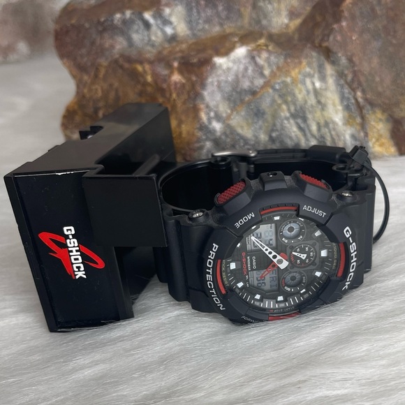 Casio G-Shock GA100-1A4 Black Resin Watch - Picture 8 of 8